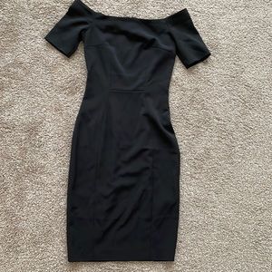 H&M Off The Shoulder Midi Dress